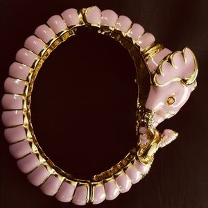 Kenneth J. Lane,signed,elephant bracelet/bangle